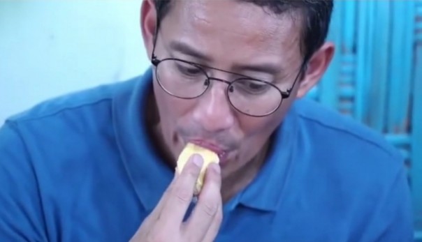 Sandiaga Uno ternyata dulu pernah ogah makan durian (foto/int)