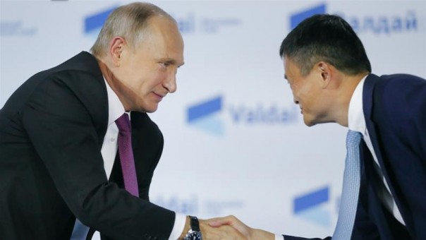 Rusia Menerima Bantuan Dari Jack Ma, dan Menyebut Pemilik Alibaba Sebagai Teman Sejati