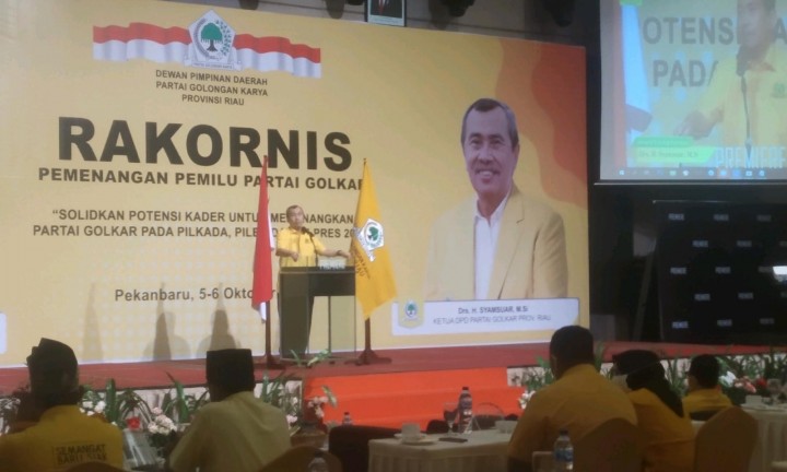 Rakornis partai Golkar  Riau