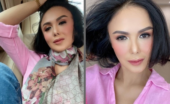 Penyanyi Yuni Shara Sekarang Selfie Pakai Tema Pink, Netizen Salah Fokus Bagian Ini (foto/int)