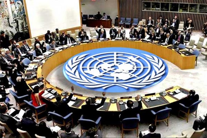 Suasaan pertemuan di dewan keamanan PBB. Sumber: mediaindonesia.com