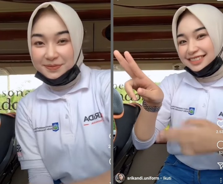 Video Hijaber Lombok Ini Viral, Netizen: Cantiknya Kebangetan (foto/int)