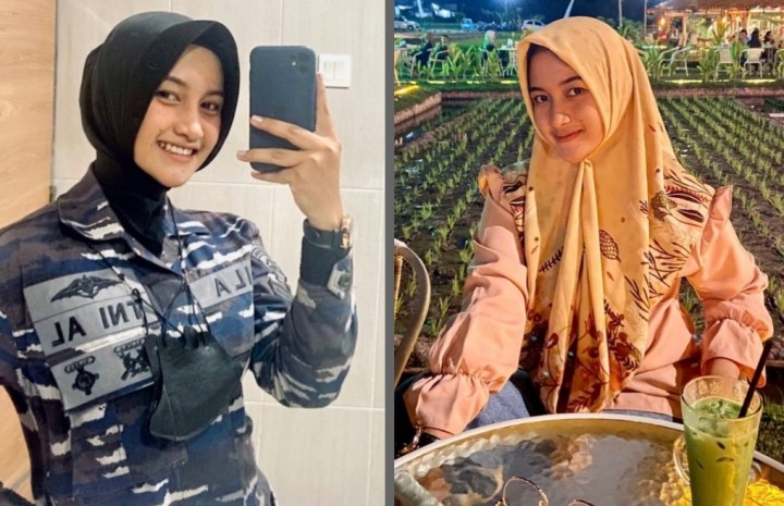 Prajurit TNI AL Cantik Ini Bikin Warganet Terpesona, Netizen Bilang Begini (foto/int)