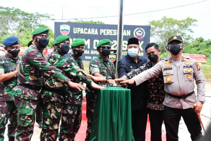 Pangdam I/Bukit Barisan Mayjen TNI Hassanuddin resmikan Kodim 0322/Siak