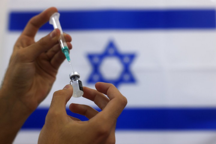 Vaksin di Israel. Sumber: The Times of Israel