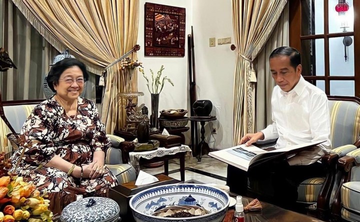 Megawati Soekarnoputri dan Jokowi [Instagram/@puanmaharani]