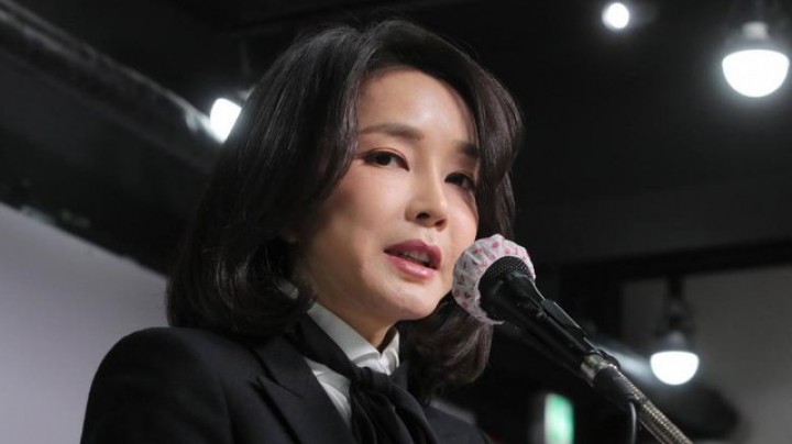 Kim Kun-hee, Istri Presiden Korea Selatan Yoon Sok Yeol. Foto: AFP