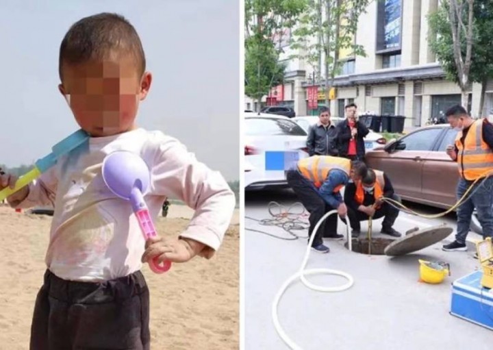Seorang anak laki-laki berusia tiga tahun hilang setelah jatuh ke dalam lubang got dalam sebuah kasus yang menyoroti masalah pencurian penutup lubang got yang sedang berlangsung di Cina. Karya Seni South China Morning Post