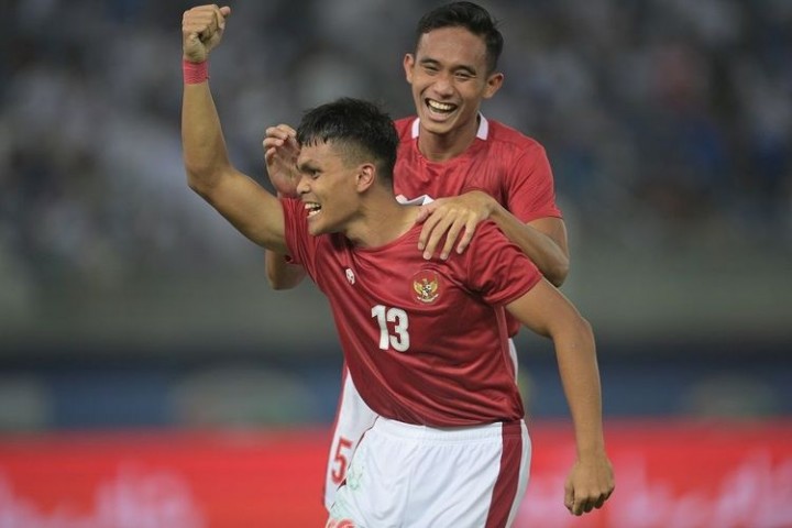Profile, agama. biodata Rachmat Irianto pencetak gol Timnas vs Kuwait (dok.PSSI)