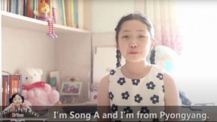 Song-a yang begitu bahagia tinggal di Korea Utara. Sumber: Kompas.tv