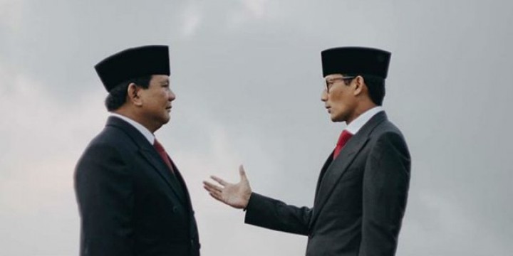 Prabowo Subianto dan Sandiaga Uno. Sumber: Internet