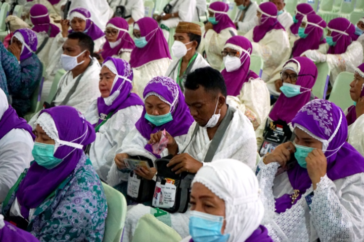 Jemaah haji Indonesia /Antara