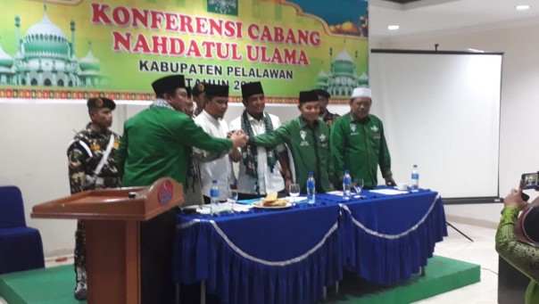 H Zukri secara resmi terpilih sebagai  Ketua PCNU Pelalawan/ardi