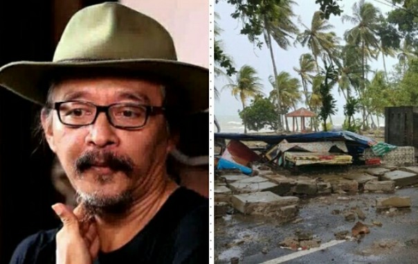 Sujiwo Tejo mengomentari musibah Tsunami di Pantai Anyer