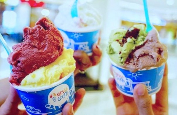Ice Cream rasa Italia telah hadir di Mal Ska Pekanbaru/nof