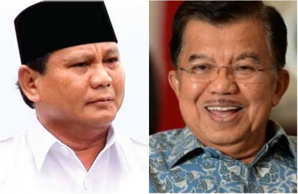 Prabowo Subianto dan Jusuf Kalla
