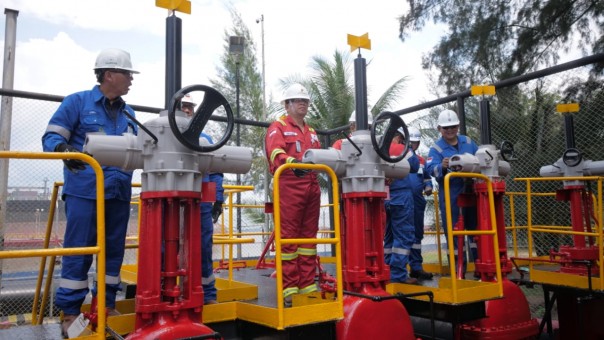 Pertamina Laksanakan Lifting Perdana Minyak Mentah Bagian Chevron di Blok Rokan