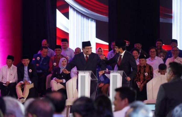 Pasangan nomor urut 02, Prabowo Subianto-Sandiaga Uno