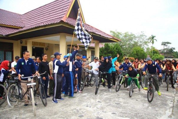 Tour de Sawah (TDS) kembali digelar di Kecamatan Bungaraya/lin