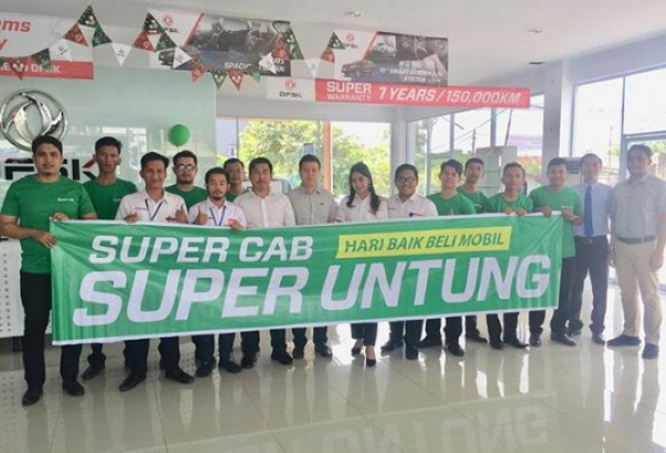 DFSK Pekanbaru hadirkan acara dengan tema 'Supercab Super Untung, Hari Baik Beli Mobil'. /nof
