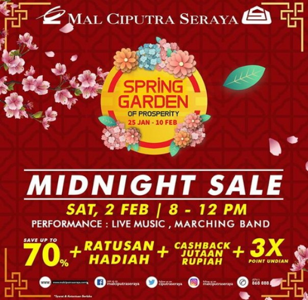 Midnight Sale Akhir Pekan Ini/nof