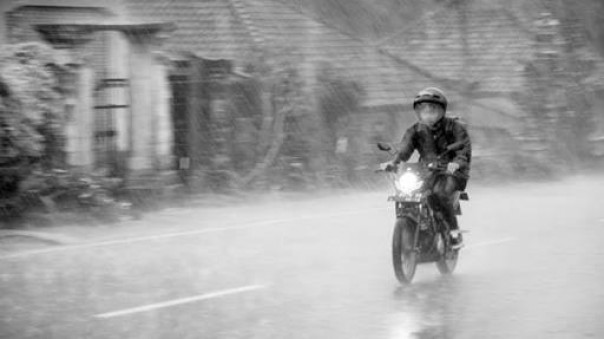 Hujan di Pekanbaru, Riau (foto/ilustrasi) 