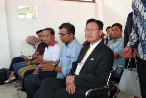 James Riady hadir dalam sidang suap proyek Meikarta di PN Bandung. Foto: int 