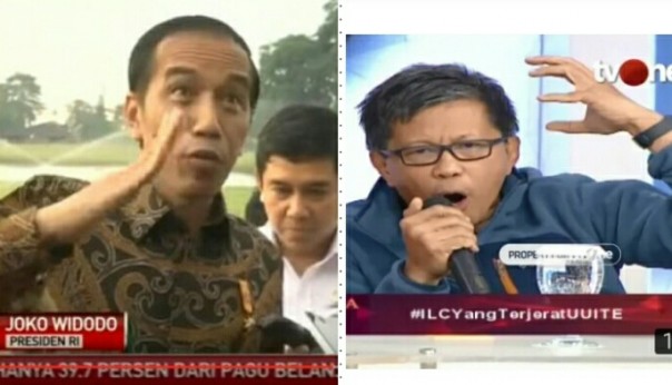 Video Rocky Gerung geser video keluarga Jokowi (foto/int) 
