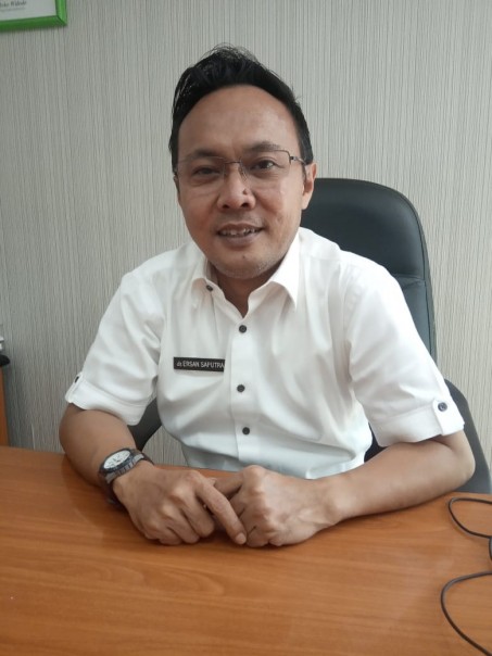 Kadis Kesehatan, Kabupaten Bengkalis, dr Ersan Saputra /hari