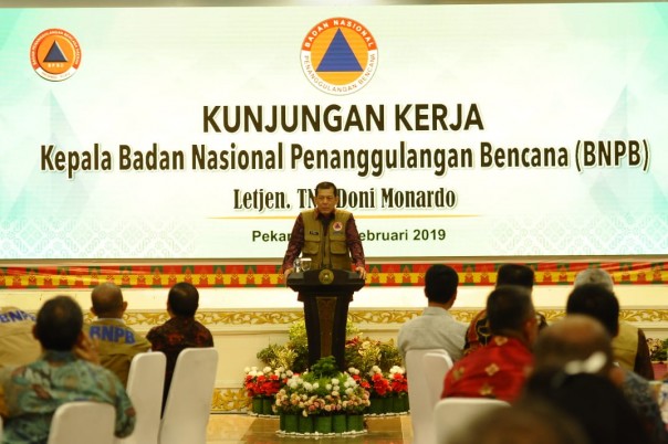 Kepala BNPB, Letjen TNI Doni Monardo