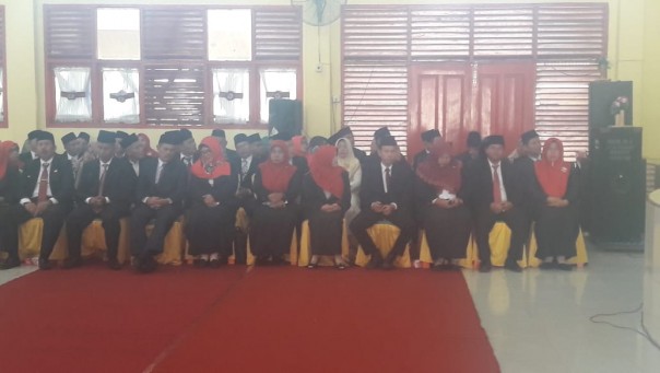 Pejabat dan Kepala Sekolah yang dilantik oleh Sekdakab Kuansing /zar