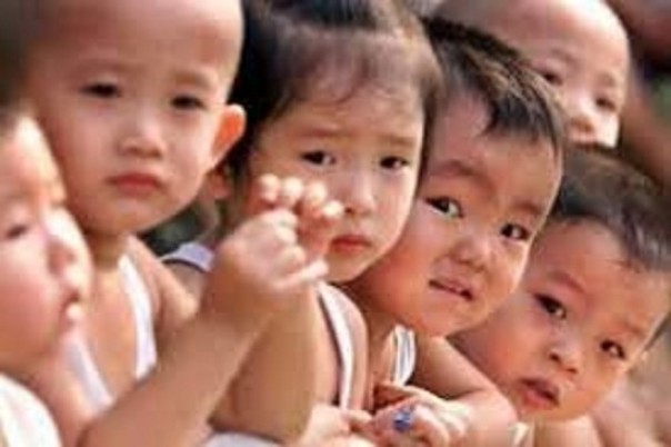 Ilustrasi anak-anak di China. Int 