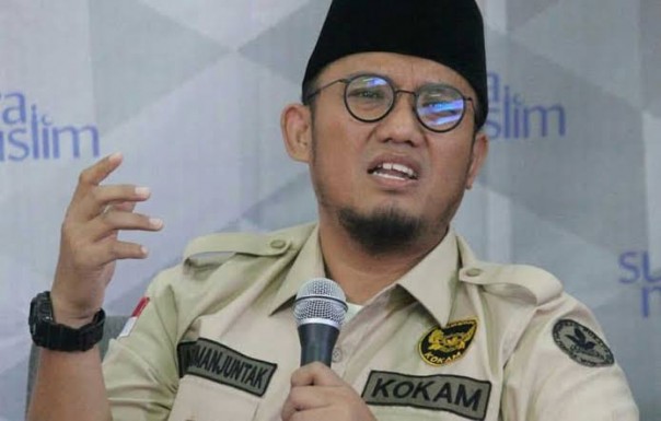 Danil Anzar komentari kabar Prabowo dilarang shalat Jumat (foto/int) 