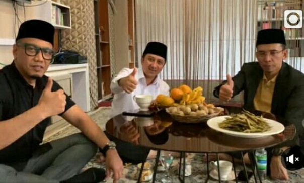 Ustaz Yusuf Mansur bareng TGB, pendukung Jokowi-Ma'ruf (foto/instagram) 