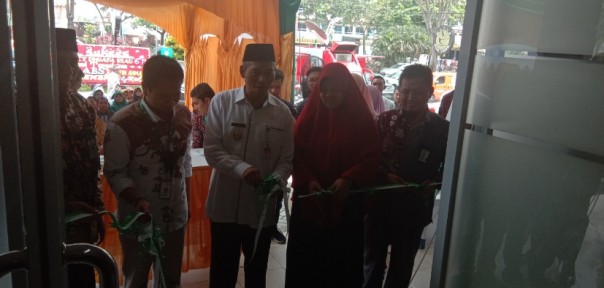 Wakil Wali Kota Pekanbaru, Ayat Cahyadi saat peresmian gedung Graha Zakat Dompet Dhuafa Riau