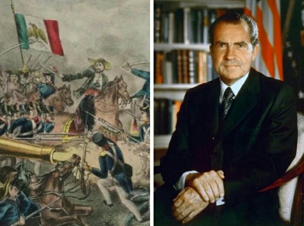Peristiwa bersejarah mulai dari perang AS dan Mexico hingga percobaan pembunuhan Presiden AS Nixon (foto/int) 