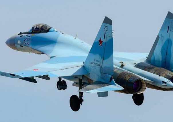 Jet Su-27 Rusia