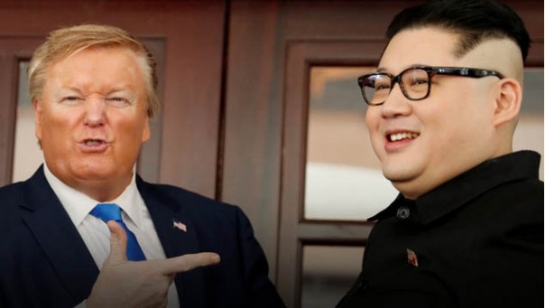 Donald Trump dan Kim Jong Un Gadungan