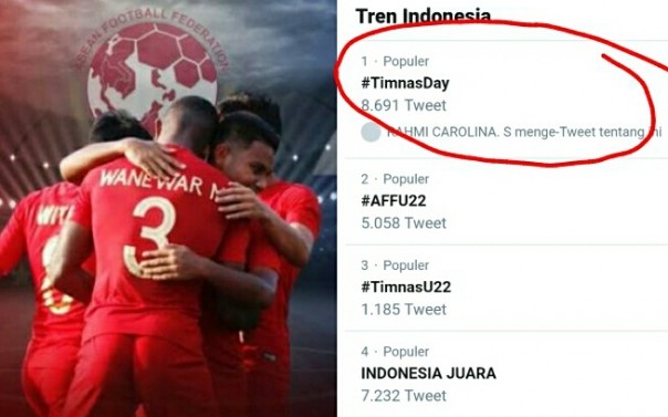 Timnas U22 Indonesia juara AFF kalahkan Thailand (foto/int) 