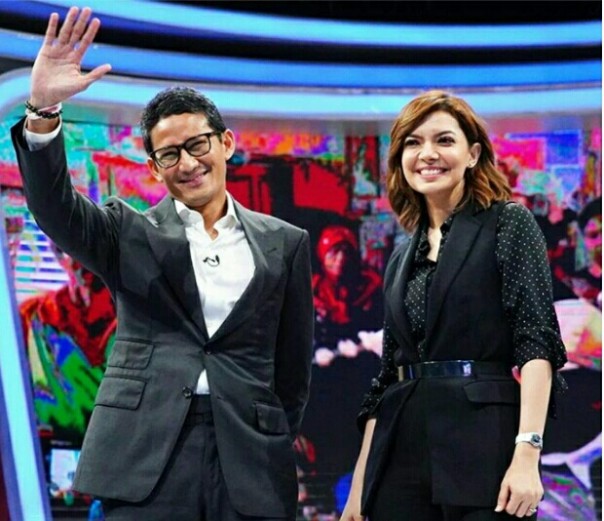 Sandiaga Uno di acara Mata Najwa (foto/instagram) 