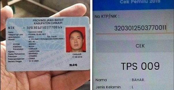 TKA China miliki KTP Indonesia