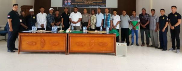 Kantor Imigrasi (Kanim) Kelas II TPI Bengkalis membentuk Tim Pora Kecamatan Rupat Utara/hari
