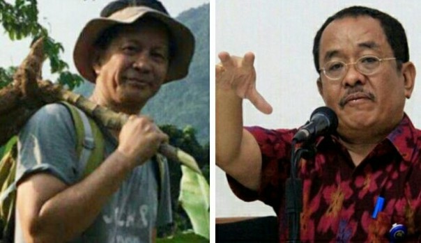 Said Didu bersama Rocky Gerung mengisi acara di Sukoharjo, Jawa Tengah (foto/int) 
