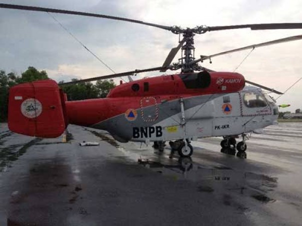 Ilustrasi Helikopter Kamov milik BPNB