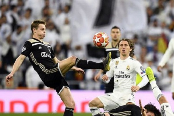 Real Madrid tersingkir dari Liga Champions usai Dibantai AJax Amsterdam