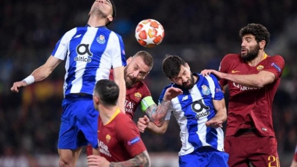 FC Porto dan AS Roma, sama-sama terluka jelang leg kedua babak 16 besar Liga Champions. Foto: int 