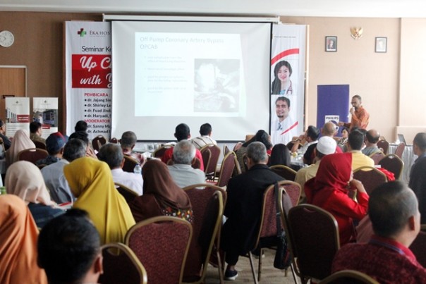Seminar kesehatan jantung yang digelar Eka Hospital Pekanbaru