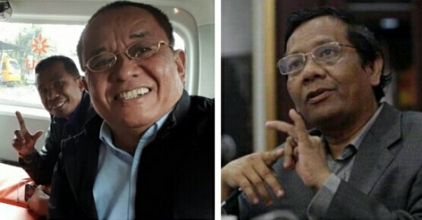 Prof Mahfud MD komentari Said Didu dan Rocky Gerung naik ambulance (foto/int) 