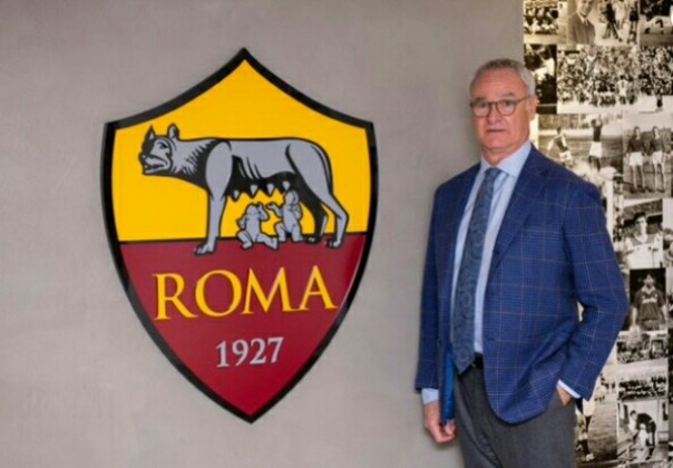 Claudio Ranieri resmi melatih AS Roma hingga akhir musim (foto/int) 