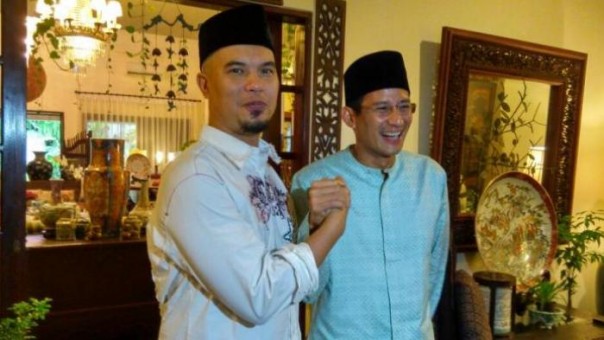 Konser solidaritas Ahmad Dhani yang akan dihadiri Sandiaga Uno batal (foto/int) 